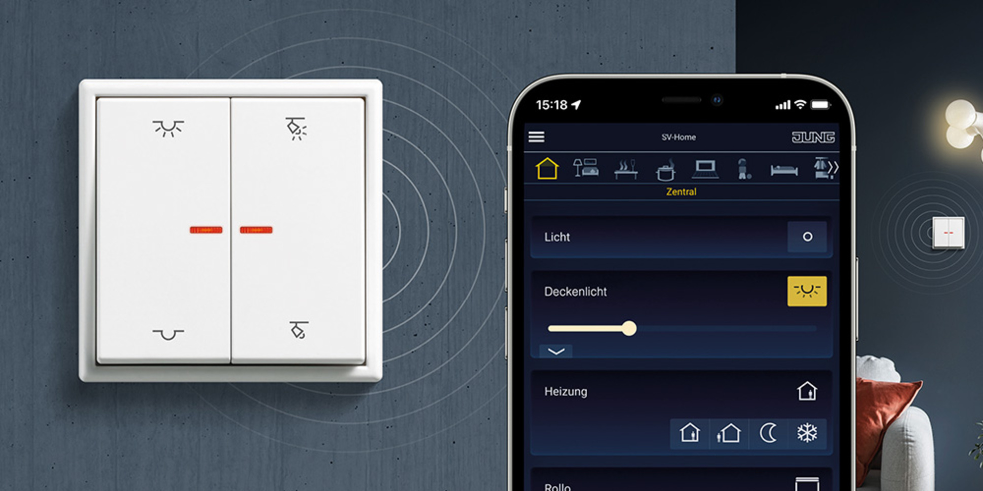 KNX RF Taster bei LKS Elektro Suhl GmbH in Suhl